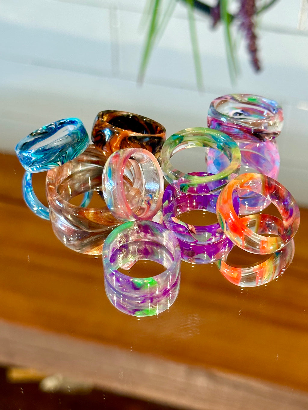 Resin Rings – Michael Paul Designed