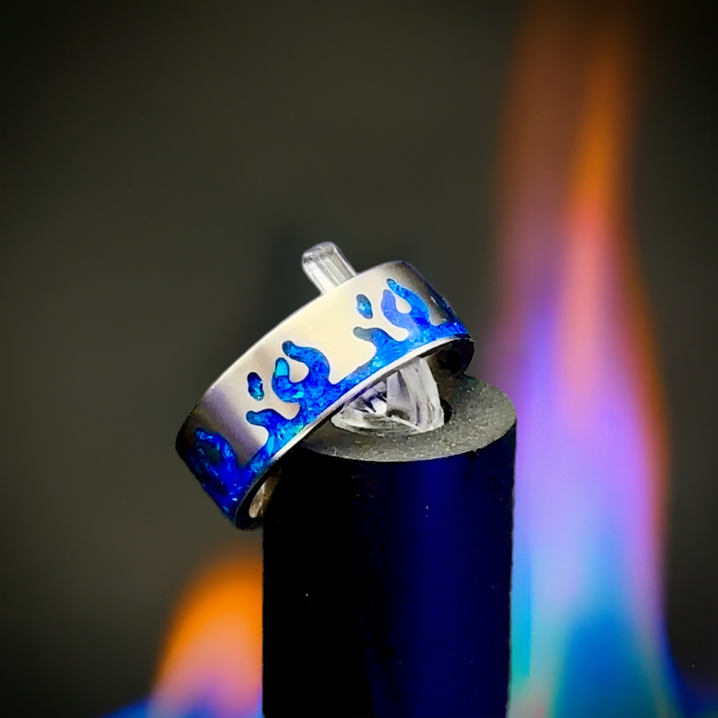 Titanium Flame Custom